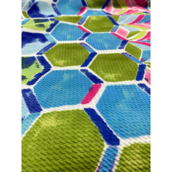 Ronni Nicole Sleeveless Dress – Multicolor Diamond/Floral Print – Size L - Picture 5 of 9